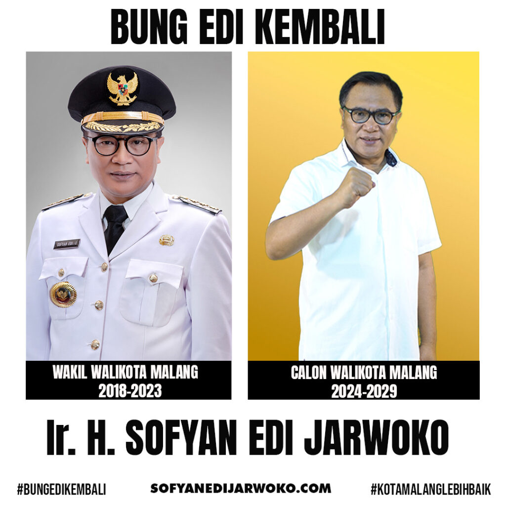 Profil Bung Edi - Sofyan Edi Jarwoko - Calon Walikota Malang 2024